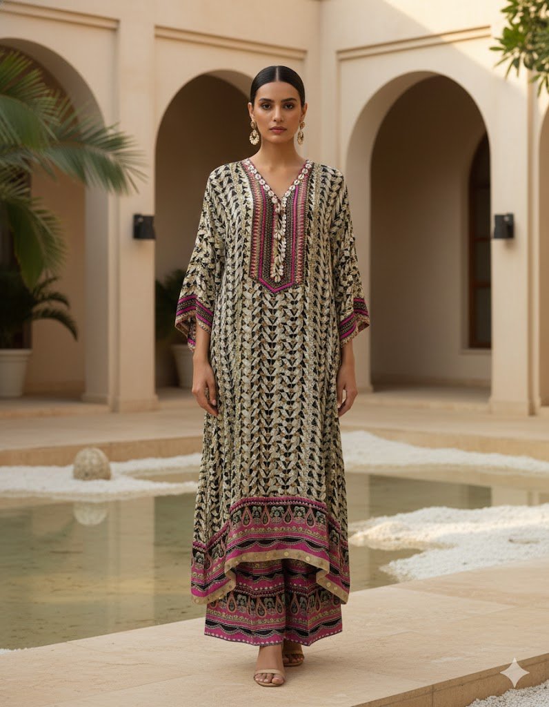 kaftan boutique style suit