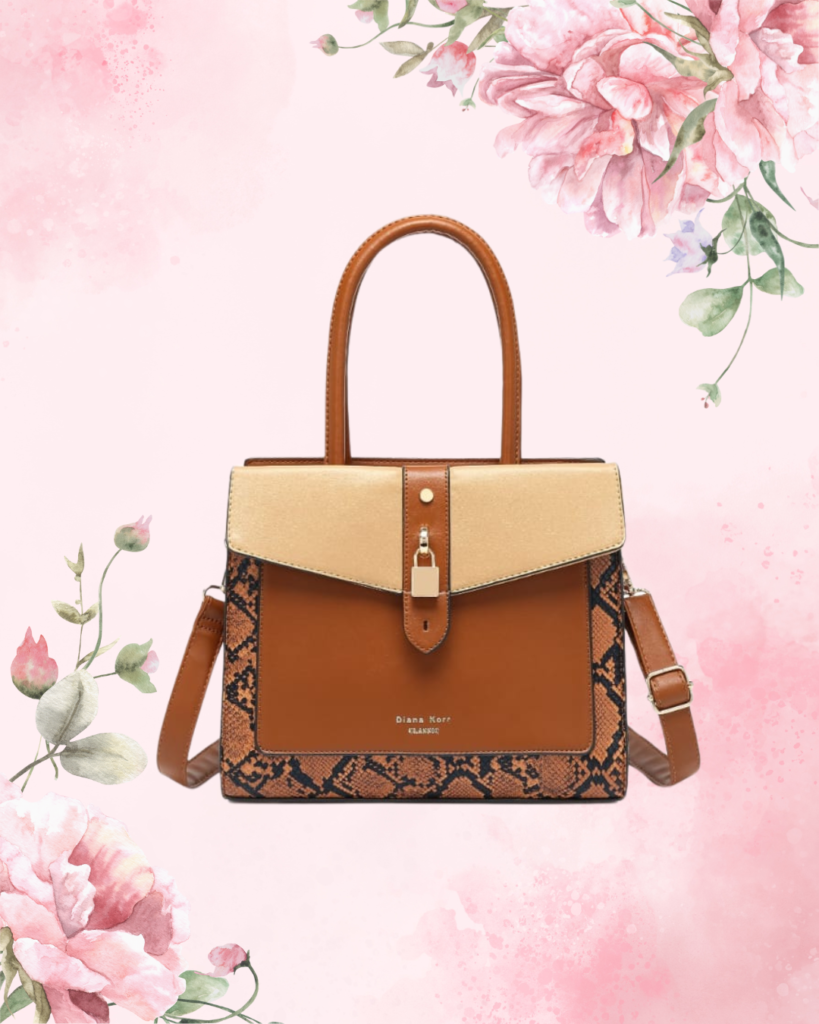 brown handbag
