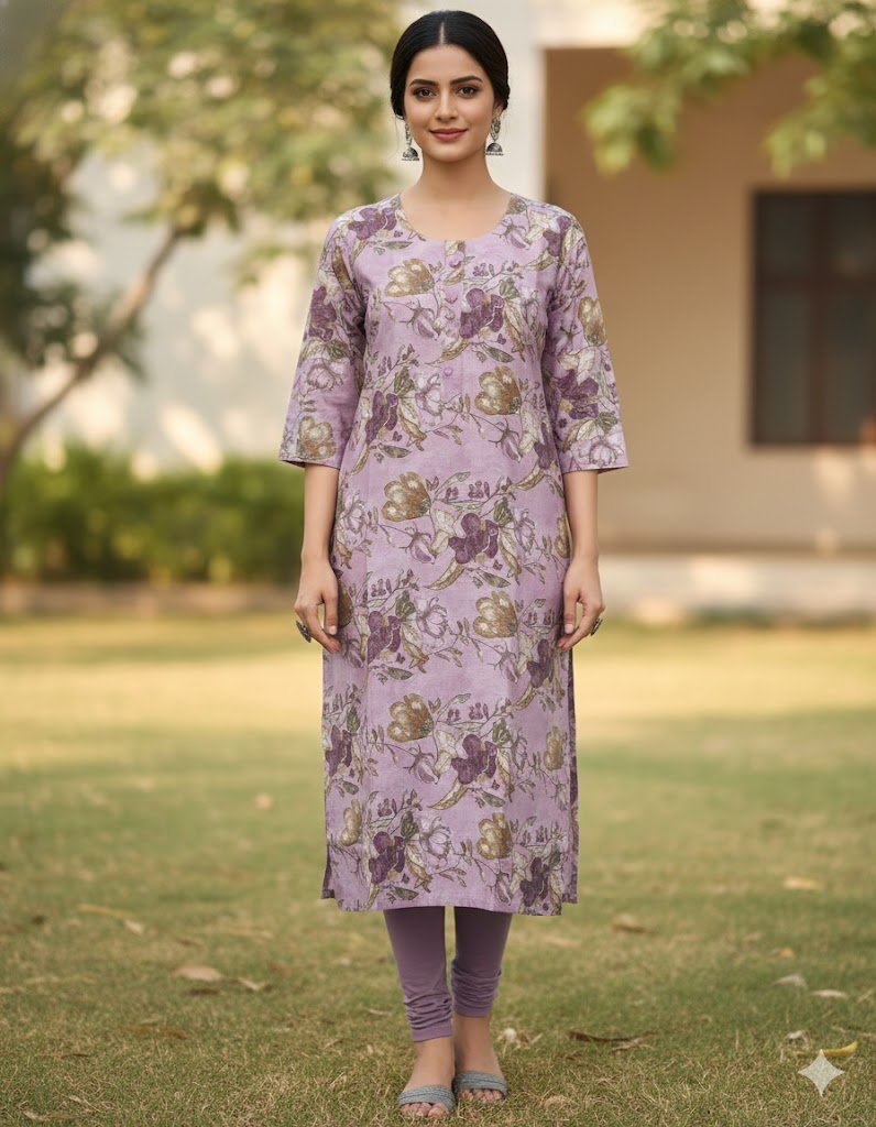 Purple Kurti
